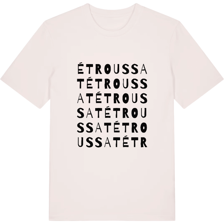 Étroussat ordlek t-shirt – t-shirt från PinShirt