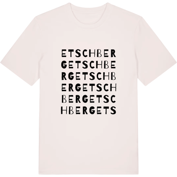 Etschberg ordlek t-shirt – t-shirt från PinShirt