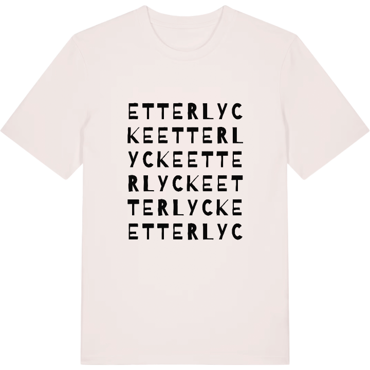 Etterlycke ordlek t-shirt – t-shirt från PinShirt