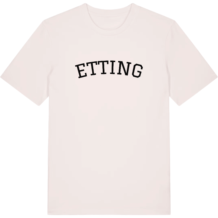 Etting böjd t-shirt – t-shirt från PinShirt