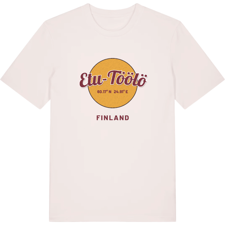 Etu-Töölö cirkel t-shirt – t-shirt från PinShirt