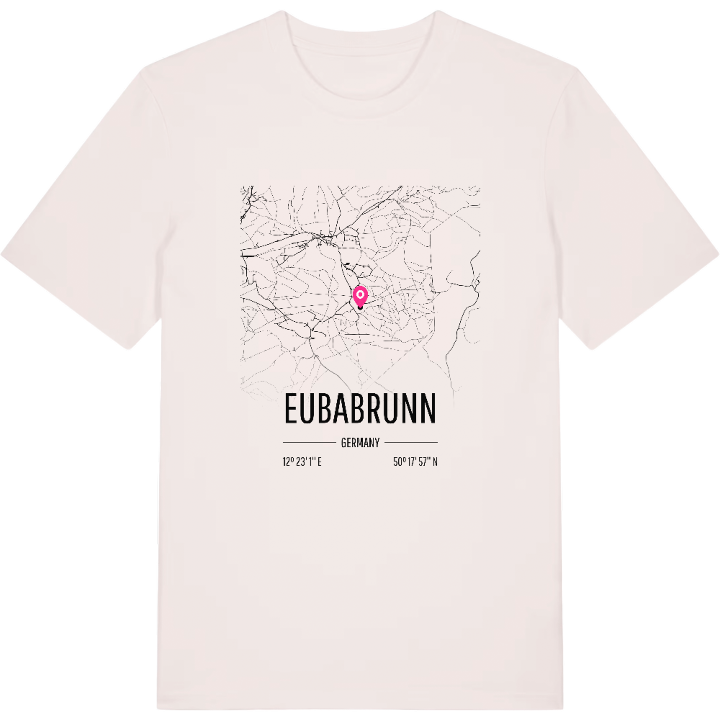 Eubabrunn karta t-shirt – t-shirt från PinShirt