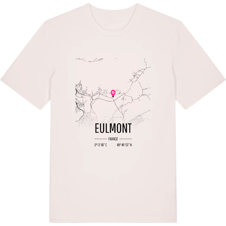 Eulmont karta t-shirt – t-shirt från PinShirt