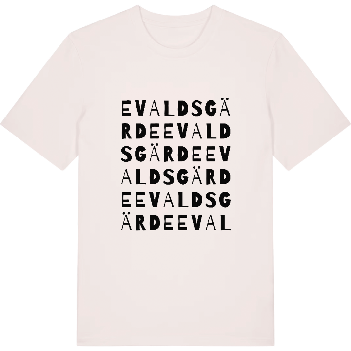 Evalds gärde ordlek t-shirt – t-shirt från PinShirt