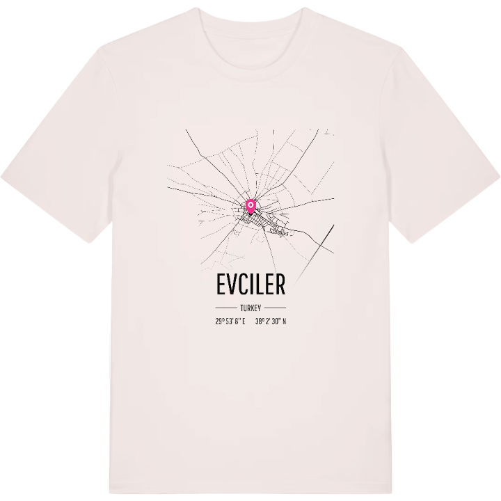 Evciler karta t-shirt – t-shirt från PinShirt