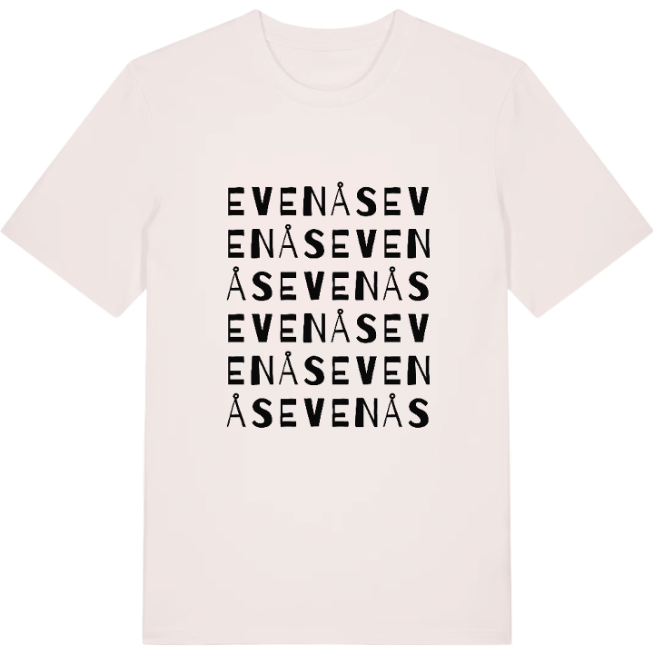 Evenås ordlek t-shirt – t-shirt från PinShirt