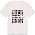 Evenröd ordlek t-shirt