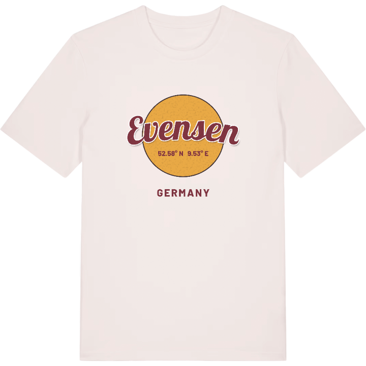 Evensen cirkel t-shirt – t-shirt från PinShirt