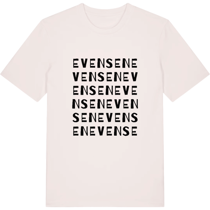 Evensen ordlek t-shirt – t-shirt från PinShirt
