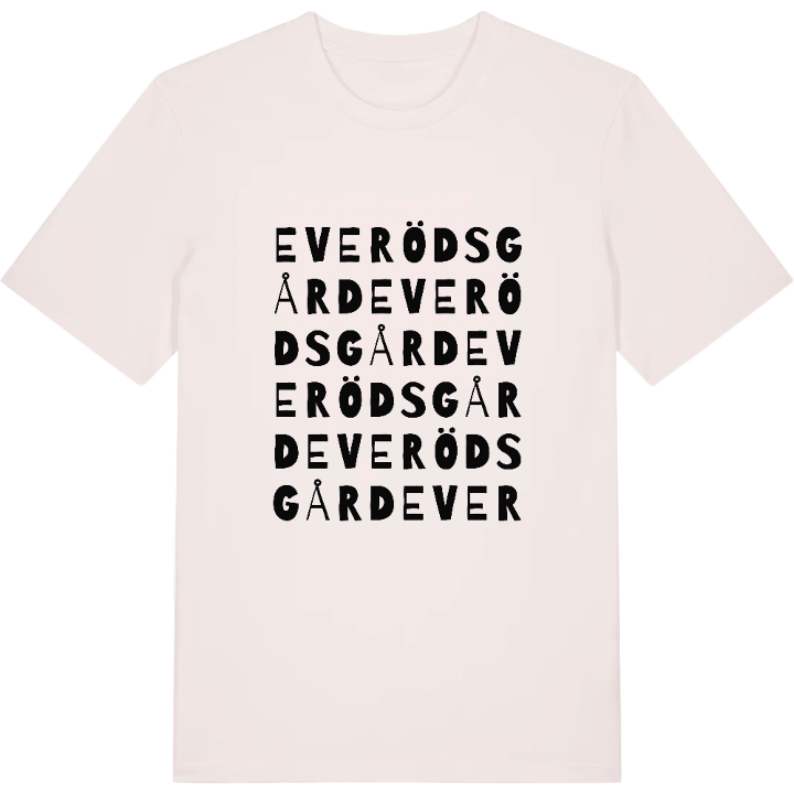 Everöds gård ordlek t-shirt – t-shirt från PinShirt