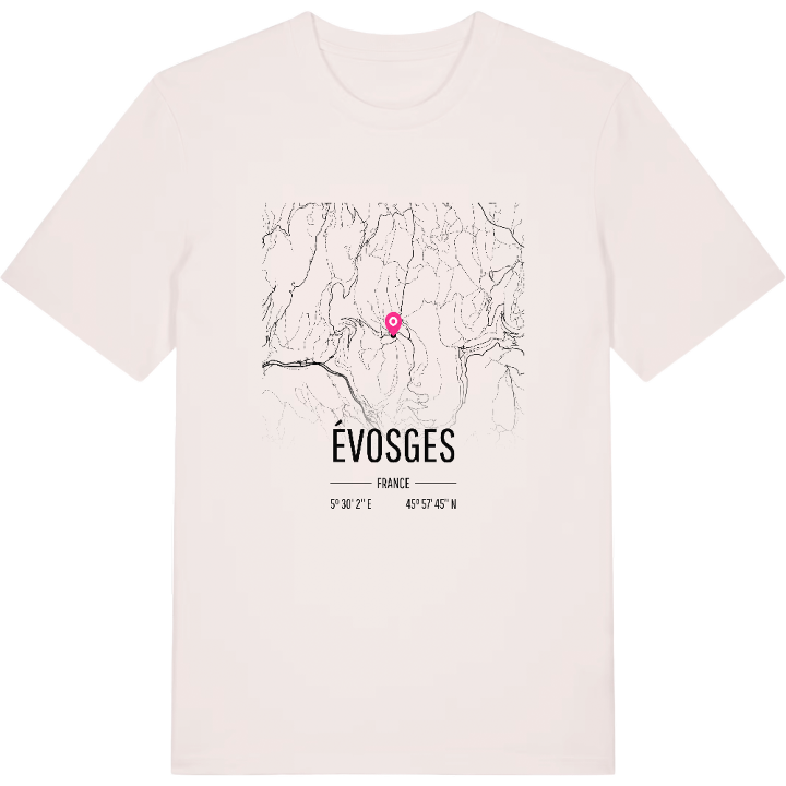 Évosges karta t-shirt – t-shirt från PinShirt