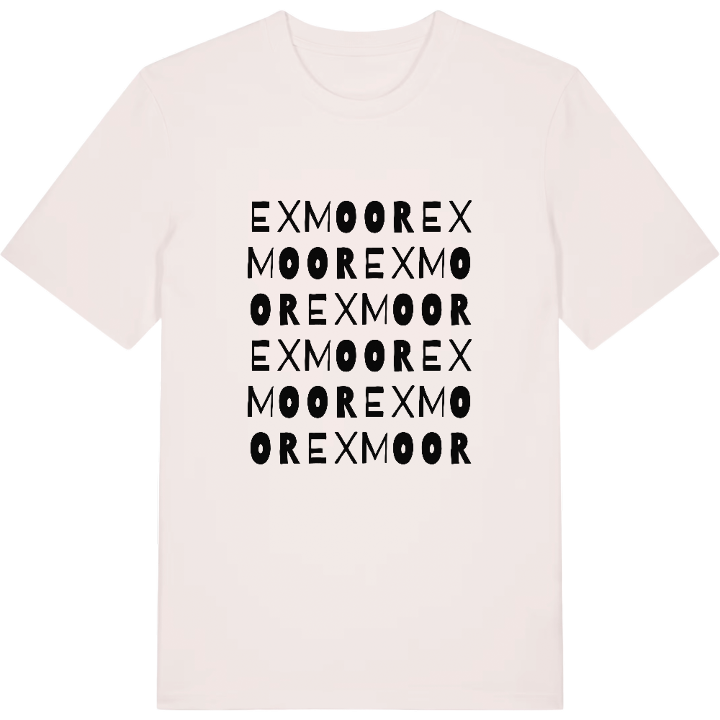 Exmoor ordlek t-shirt – t-shirt från PinShirt