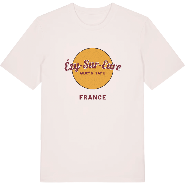Ézy-sur-Eure cirkel t-shirt – t-shirt från PinShirt