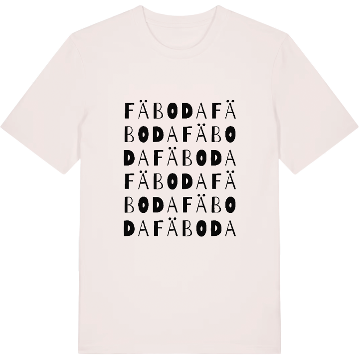 Fäboda ordlek t-shirt – t-shirt från PinShirt