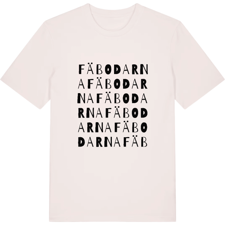 Fäbodarna ordlek t-shirt – t-shirt från PinShirt