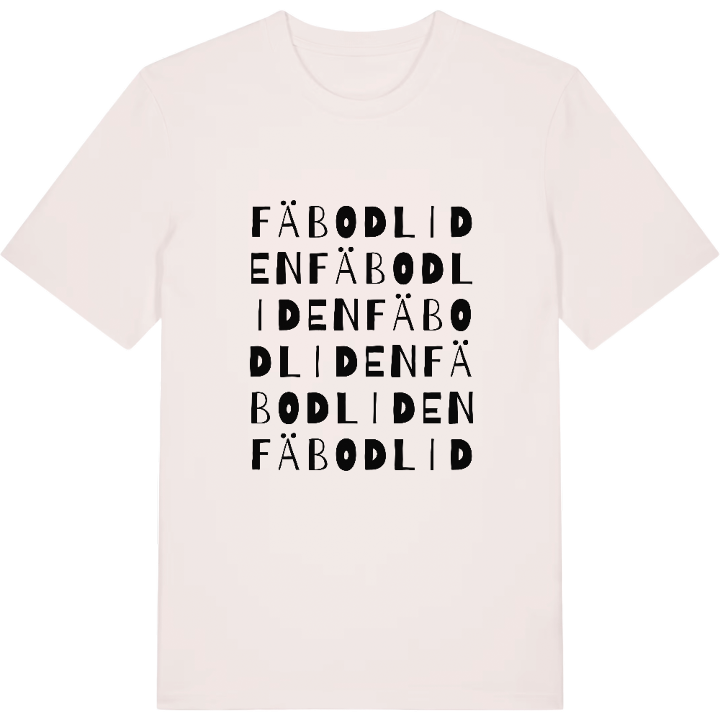 Fäbodliden ordlek t-shirt – t-shirt från PinShirt