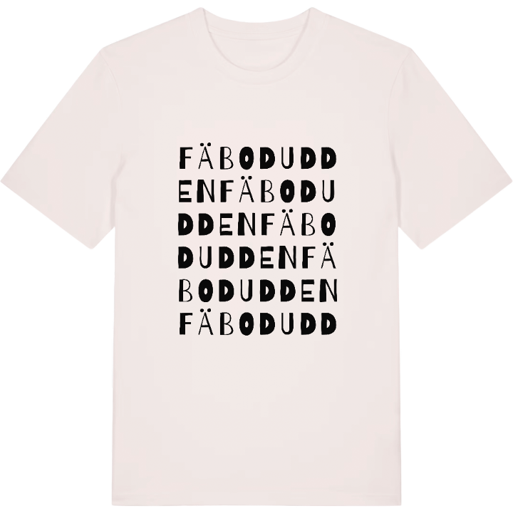 Fäbodudden ordlek t-shirt – t-shirt från PinShirt