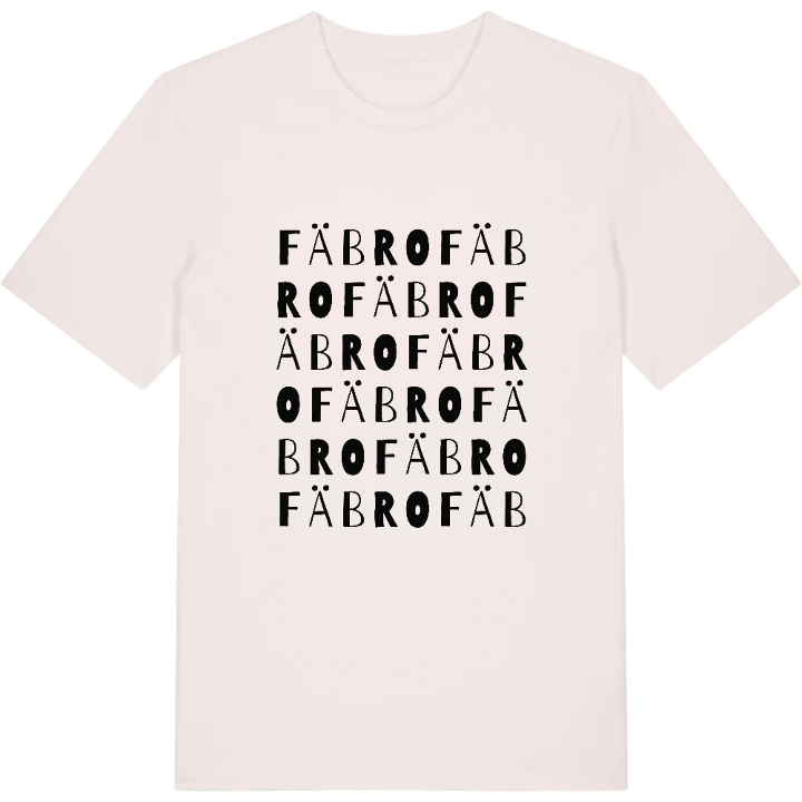 Fäbro ordlek t-shirt – t-shirt från PinShirt