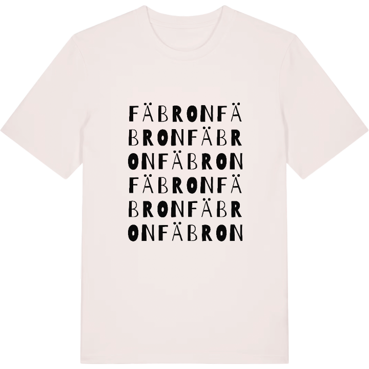 Fäbron ordlek t-shirt – t-shirt från PinShirt