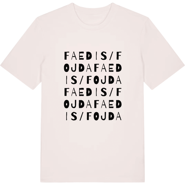 Faedis / Fojda ordlek t-shirt – t-shirt från PinShirt