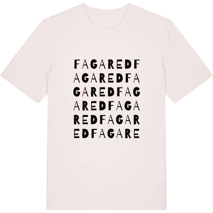 Fagared ordlek t-shirt – t-shirt från PinShirt