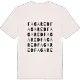 Fagared ordlek t-shirt