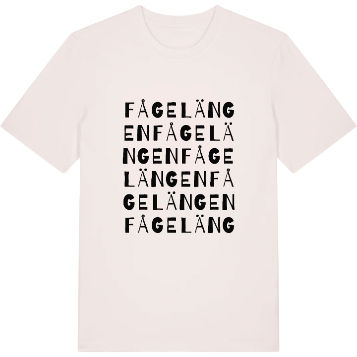Fågelängen ordlek t-shirt – t-shirt från PinShirt