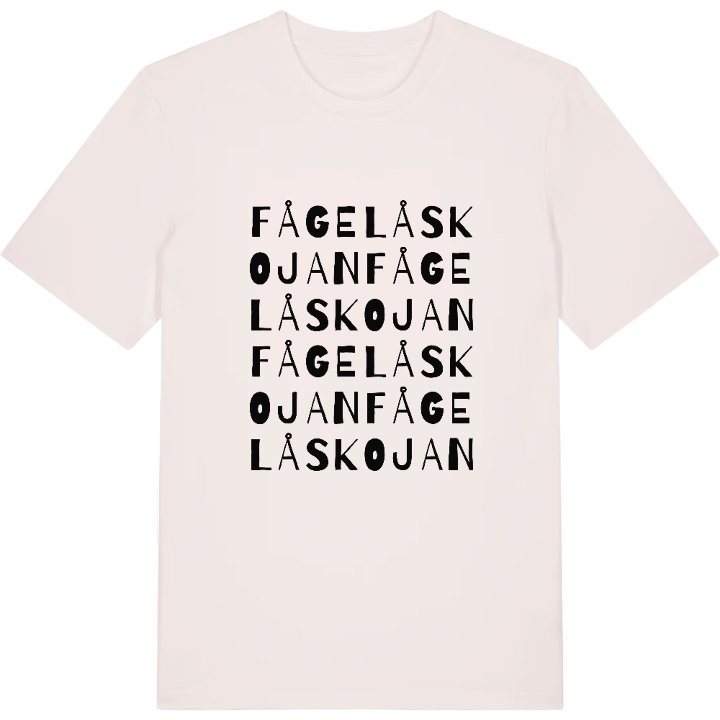 Fågelåskojan ordlek t-shirt – t-shirt från PinShirt