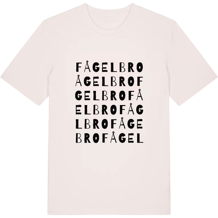 Fågelbro ordlek t-shirt – t-shirt från PinShirt
