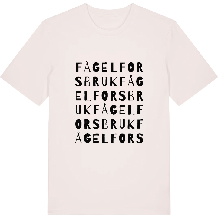 Fågelfors bruk ordlek t-shirt – t-shirt från PinShirt