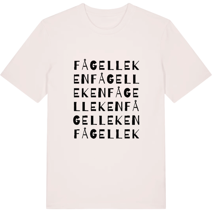 Fågelleken ordlek t-shirt – t-shirt från PinShirt