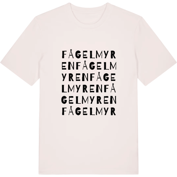Fågelmyren ordlek t-shirt – t-shirt från PinShirt