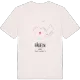 Fågeln karta t-shirt