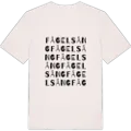 Fågelsång ordlek t-shirt