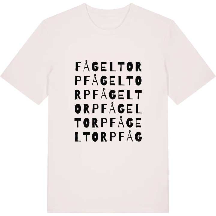 Fågeltorp ordlek t-shirt – t-shirt från PinShirt