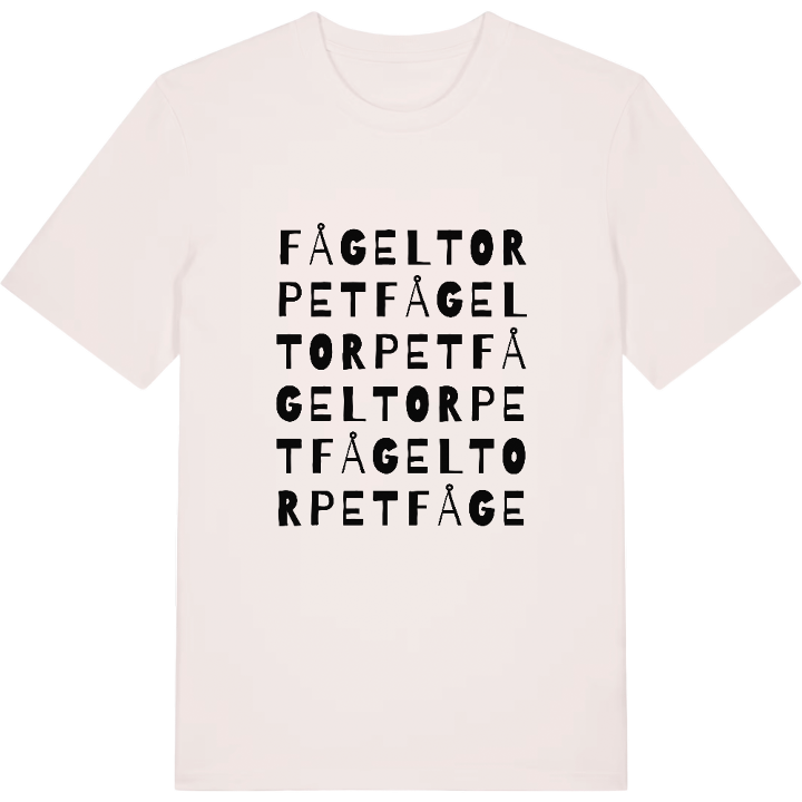 Fågeltorpet ordlek t-shirt – t-shirt från PinShirt