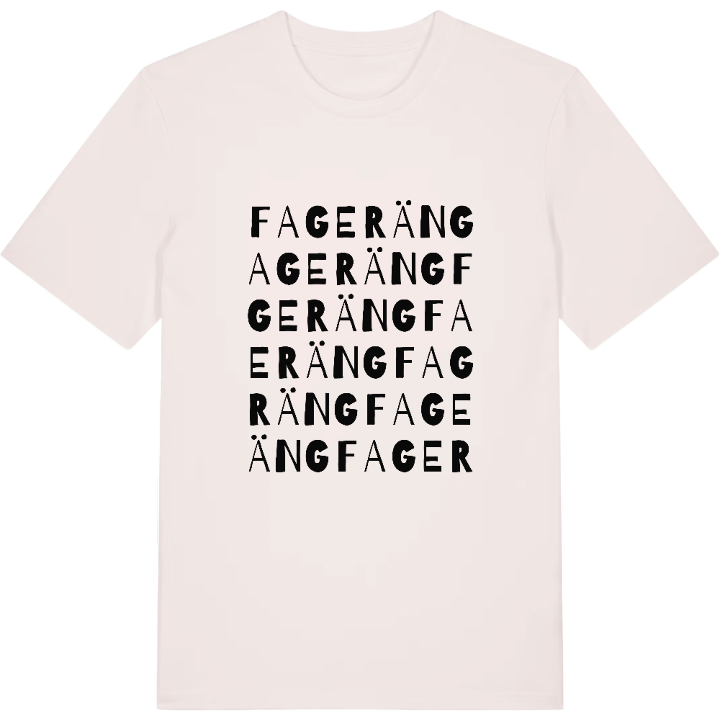 Fageräng ordlek t-shirt – t-shirt från PinShirt