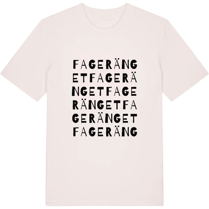 Fageränget ordlek t-shirt – t-shirt från PinShirt