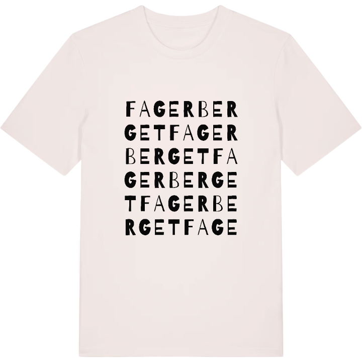 Fagerberget ordlek t-shirt – t-shirt från PinShirt