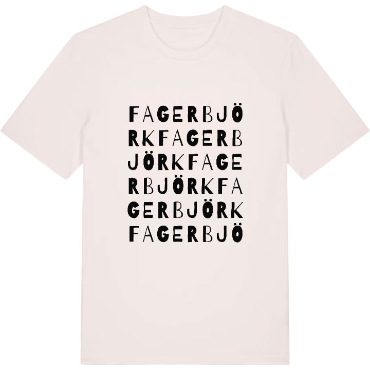 Fagerbjörk ordlek t-shirt – t-shirt från PinShirt