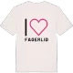 Jag älskar Fagerlid t-shirt stort tryck