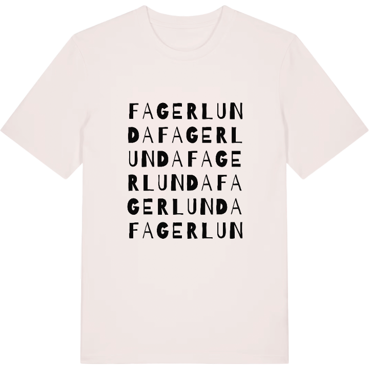 Fagerlunda ordlek t-shirt – t-shirt från PinShirt