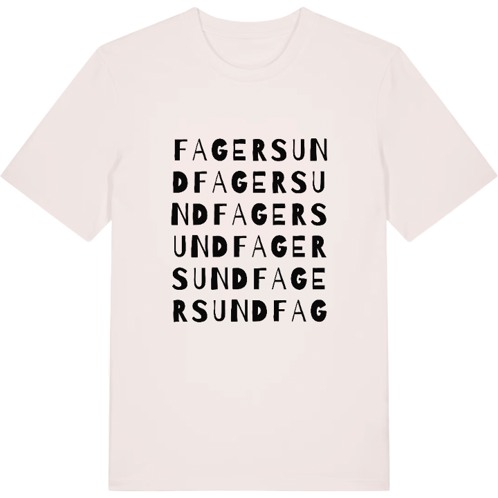 Fagersund ordlek t-shirt – t-shirt från PinShirt