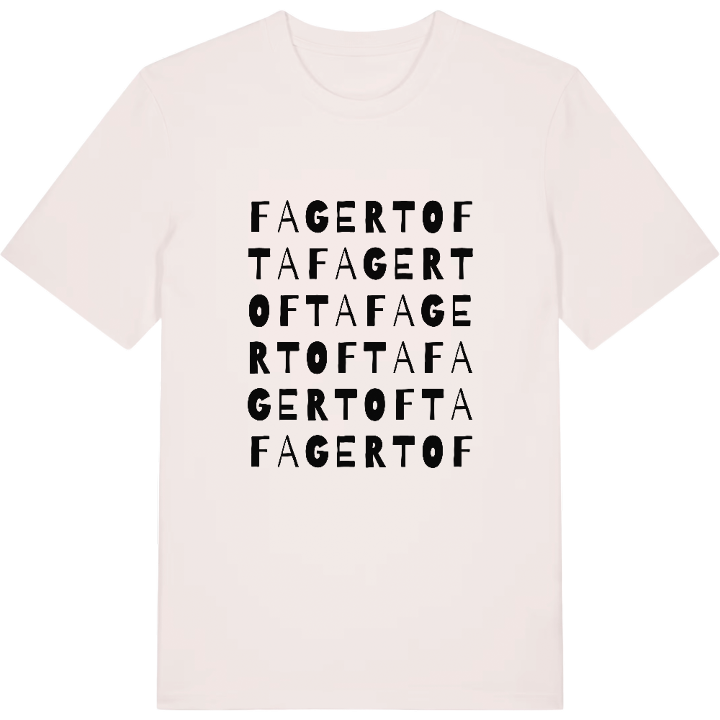 Fagertofta ordlek t-shirt – t-shirt från PinShirt