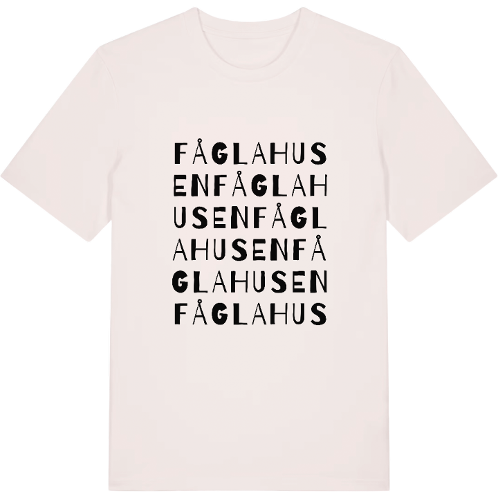 Fåglahusen ordlek t-shirt – t-shirt från PinShirt