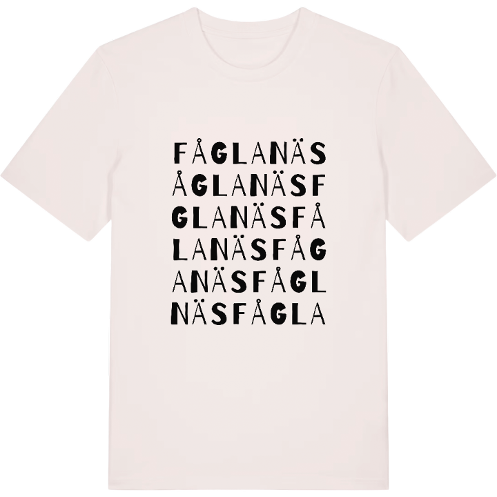 Fåglanäs ordlek t-shirt – t-shirt från PinShirt
