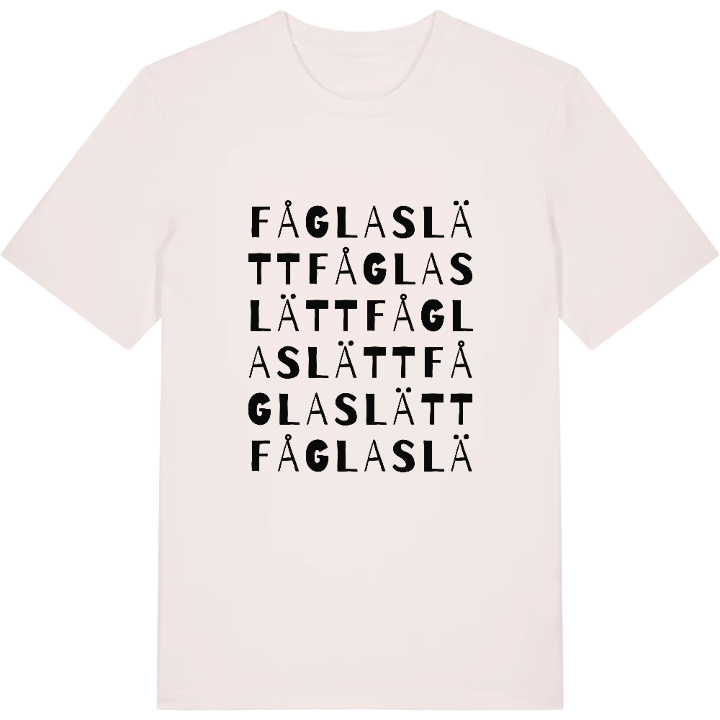 Fåglaslätt ordlek t-shirt – t-shirt från PinShirt