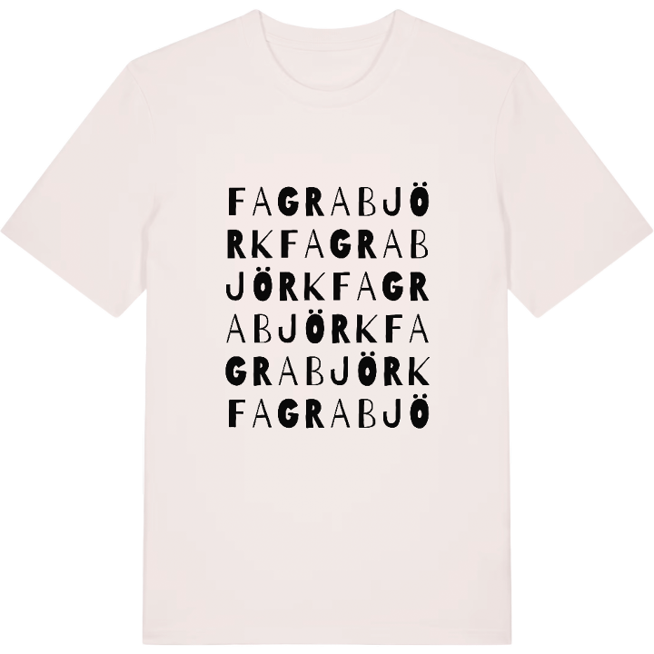 Fagrabjörk ordlek t-shirt – t-shirt från PinShirt
