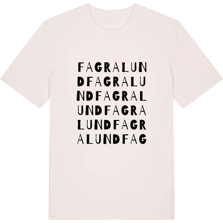 Fagralund ordlek t-shirt – t-shirt från PinShirt