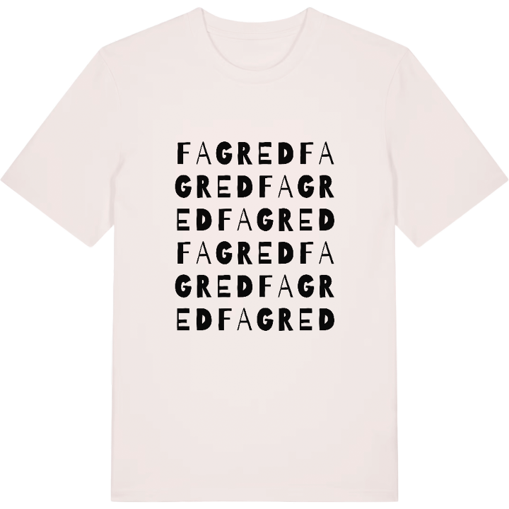 Fagred ordlek t-shirt – t-shirt från PinShirt